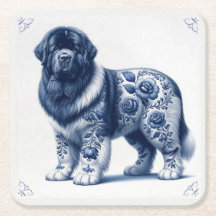 Blauw Delft Landseer Newfoundlander