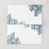 Blauw Delphinium (Buitenkant ongevouwen)