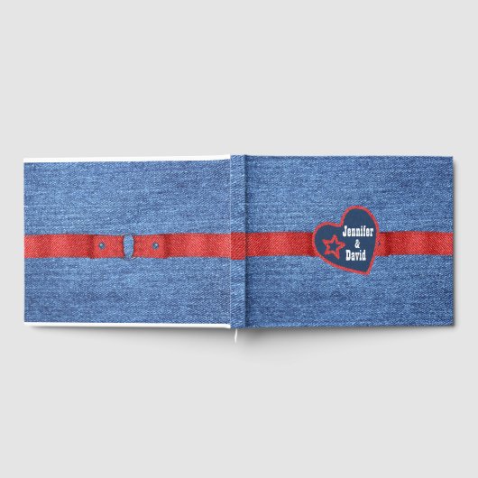 Blauw Denim Kijk Weddenschap Boek (Volledig)