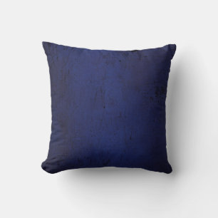 Blauw, donkerbehangselpapier, textuur kussen