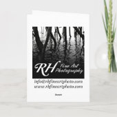 Blauw draag kaart (Achterkant)