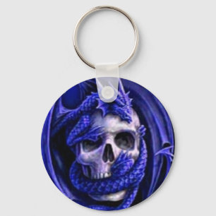 blauw-drakenmeeuw sleutelhanger