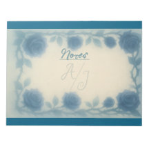 Blauw dromen Notitieblok