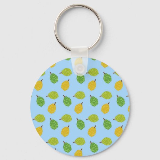 blauw durans sleutelhanger (Voorkant)