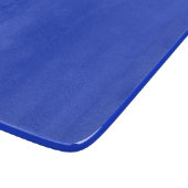 Blauw (effen kleur) snijplank (Hoek)