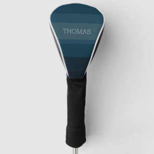Blauw elegant golfheadcover