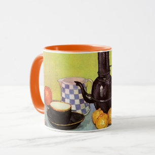 Blauw Emaille Koffiepot door Vincent van Gogh Mok