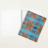 Blauw en Bronze op maat Planner (Display)