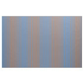 Blauw en Chocolade Striped/Lined Pattern Stof (Fat Quarter)