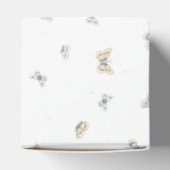 Blauw en crème Butterflies Charming Garden Fauna Bedankdoosjes (Bovenkant)