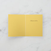  Blauw en Geel Dank u Opmerking Kaart (Binnen)