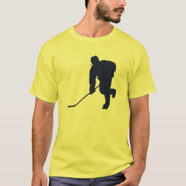 BLAUW EN GEEL HOCKEY T-SHIRT