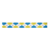 Blauw en geel lint (Voorkant)