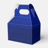 Blauw en Goud  Basketbal Favor Boxes Bedankdoosjes (Achterkant)