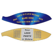 Blauw en goud, beste cadeautjes voor Basketball Co Basketbal (Panelen)