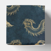 Blauw en Goud  Nautisch Bedankdoosjes (Bovenkant)