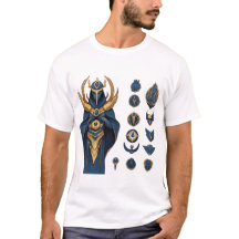 Blauw en goud pantser - League of Legends