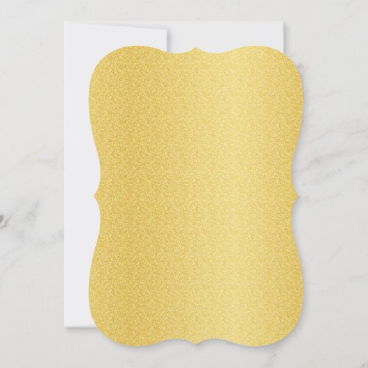 Blauw en Goud Sparkle Lights Retirement Party Kaart (Achterkant)