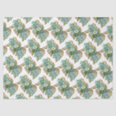  blauw en goudmeel tissuepapier (Voorkant)