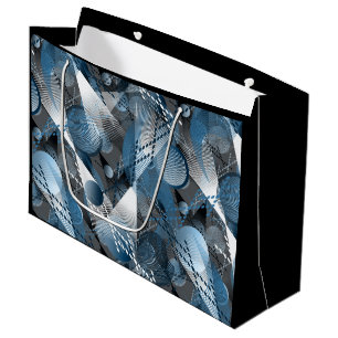 Blauw en grijs. Onttrekking. Groot Cadeauzakje