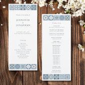 BLAUW EN GRIJS SPAANS TEGELS PROGRAMMA