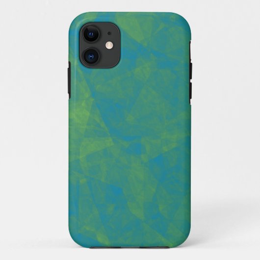 Blauw en groen Case-Mate iPhone case (Achterkant)