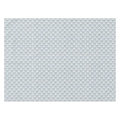 blauw en groen damast ornament pointillisme tafelkleed (Voorkant (Horizontaal))