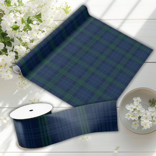 Blauw en groen geruit preppy chic lint
