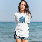 Blauw en Groen Liefde Bali T-Shirt