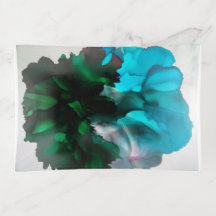 Blauw en groen opbergvak