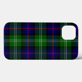 Blauw en groen Schotse lan Sutherland Tartan Case-Mate iPhone Case (Achterkant (horizontaal))