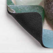 Blauw en groen Zee Muismat (Hoek)