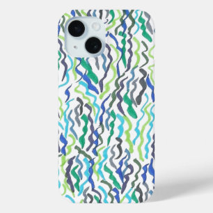 Blauw en groen zeewier