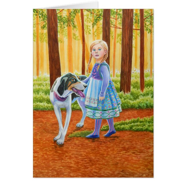 Blauw en hond (Voorkant)