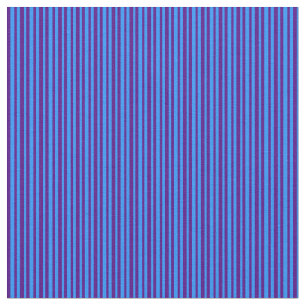 Blauw en indigoleins/gestreept patroon stof