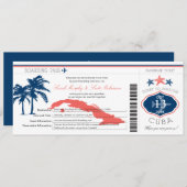 Blauw- en koraalkaappalm kaart (Voorkant / Achterkant)