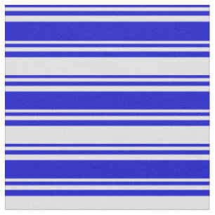Blauw en lavender gekleurd patroon van strepen stof