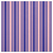 Blauw- en lichtroze patroon stof (Swatch)