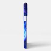 Blauw en Paars in wolken iPhone Hoesje (Rechterkant)