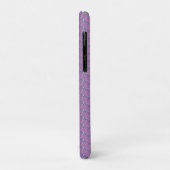Blauw en Paarse bladeren Case-Mate iPhone Case (Achterkant/links)
