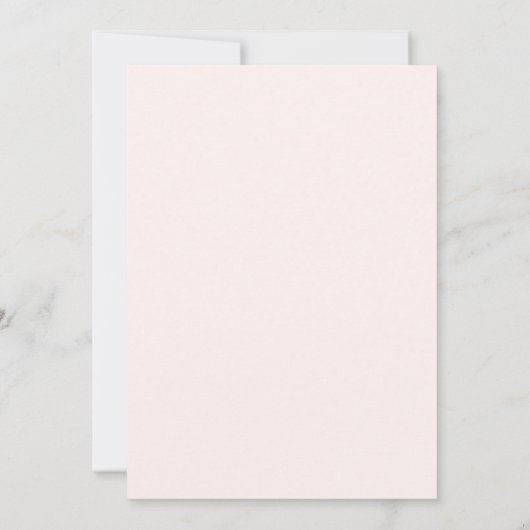 Blauw en Perzik Regenboog Boho Design Afstuderen Kaart (Achterkant)