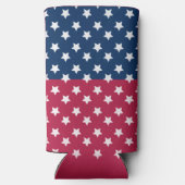 Blauw en rood kleurenblok met witte sterren (Achterkant)