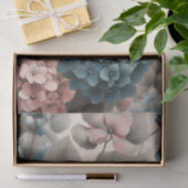  blauw en roze Hydrangea Decoupage Tissuepapier (Geschenk)