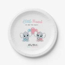 Blauw en Roze Olifant Ballon Geslacht Reveal
