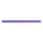 Blauw en roze ombre gradiënt grosgrain lint (Voorkant)