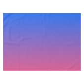Blauw en roze ombre gradiënt tafelkleed (Voorkant (Horizontaal))