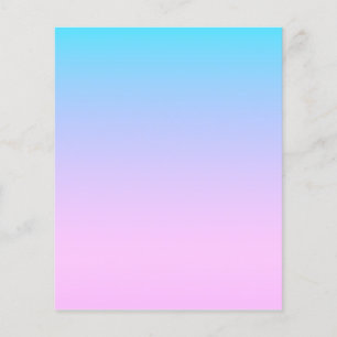 Blauw en roze verloop achtergrond flyer