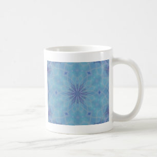 Blauw en Turquoise Koffiemok