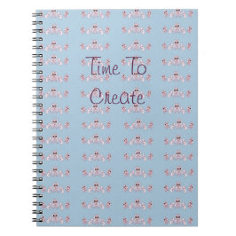 Blauw en veenbes notitieboek