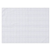 Blauw en wit allover ankerpatroon tafelkleed (Voorkant (Horizontaal))